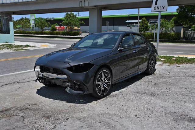used 2024 Mercedes-Benz AMG C 43 car, priced at $19,980