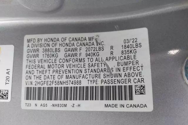 used 2022 Honda Civic car, priced at $5,980