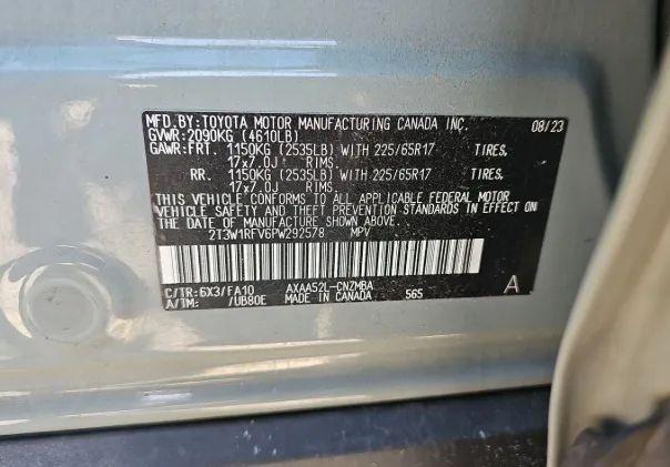 used 2023 Toyota RAV4 car, priced at $11,980