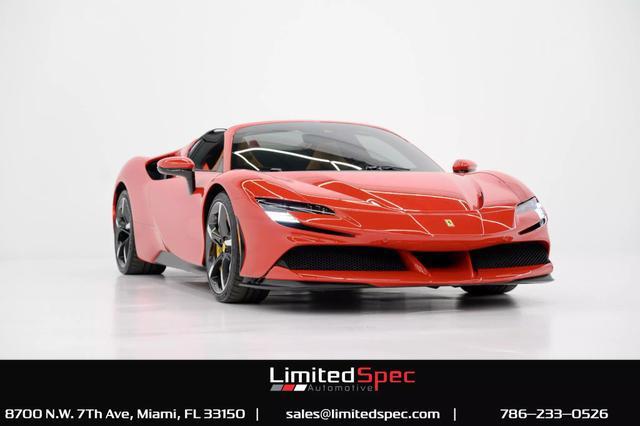 used 2023 Ferrari SF90 Spider car, priced at $699,950