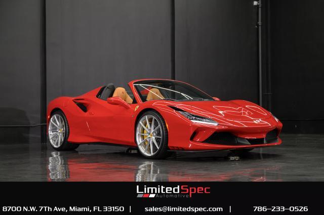 used 2021 Ferrari F8 Spider car, priced at $429,950