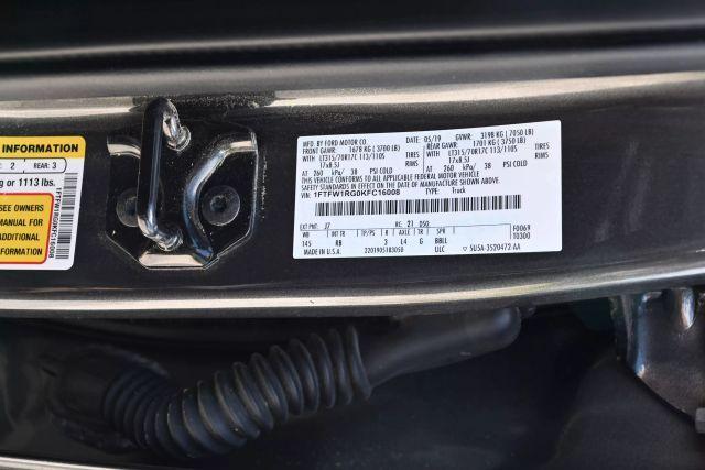 used 2019 Ford F-150 car, priced at $16,480