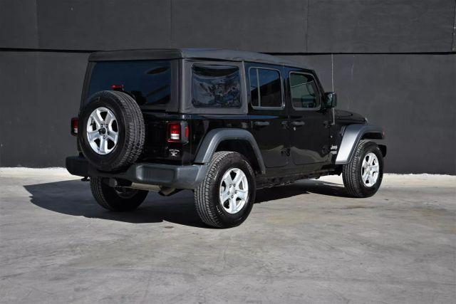 used 2018 Jeep Wrangler Unlimited car, priced at $11,999