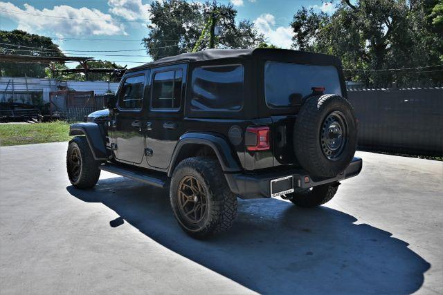 used 2018 Jeep Wrangler Unlimited car, priced at $14,480