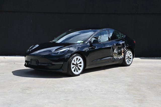 used 2022 Tesla Model 3 car, priced at $11,000