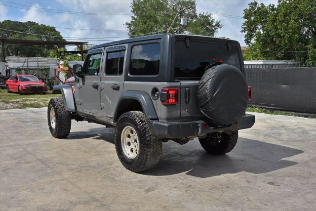used 2018 Jeep Wrangler Unlimited car, priced at $13,980
