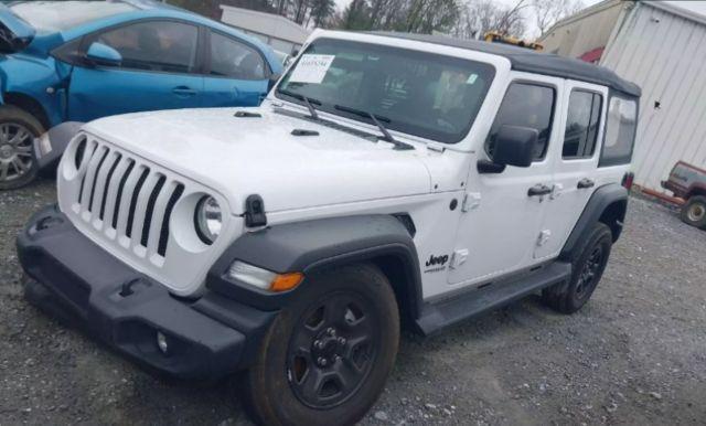 used 2022 Jeep Wrangler Unlimited car, priced at $13,980