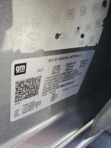 used 2021 Chevrolet Silverado 1500 car, priced at $14,980
