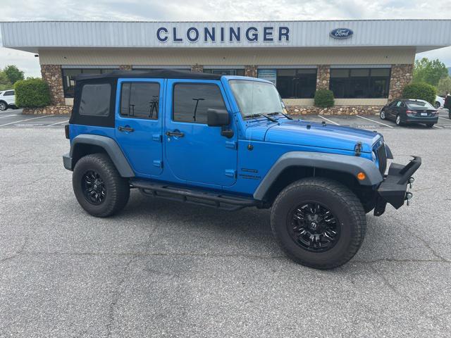 used 2016 Jeep Wrangler Unlimited car, priced at $23,342