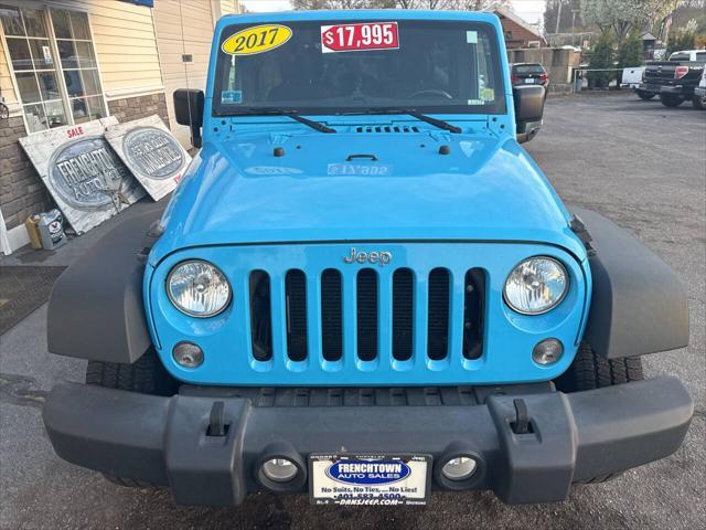 used 2017 Jeep Wrangler Unlimited car, priced at $15,500