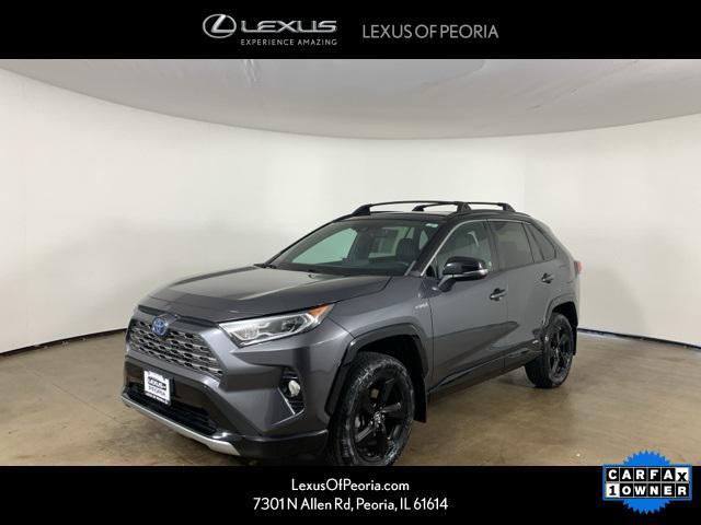 used 2019 Toyota RAV4 Hybrid car, priced at $31,105