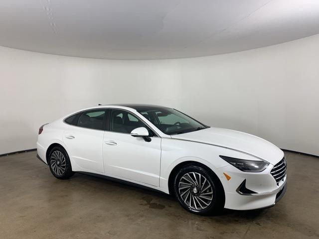 used 2022 Hyundai Sonata Hybrid car, priced at $22,296