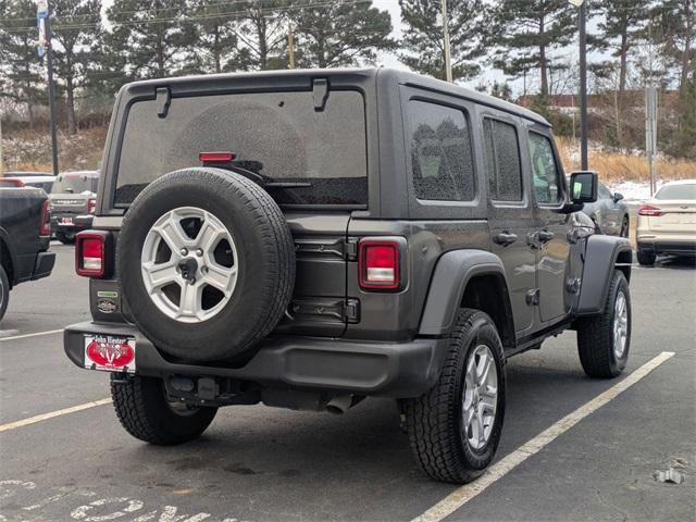 used 2020 Jeep Wrangler Unlimited car, priced at $26,495