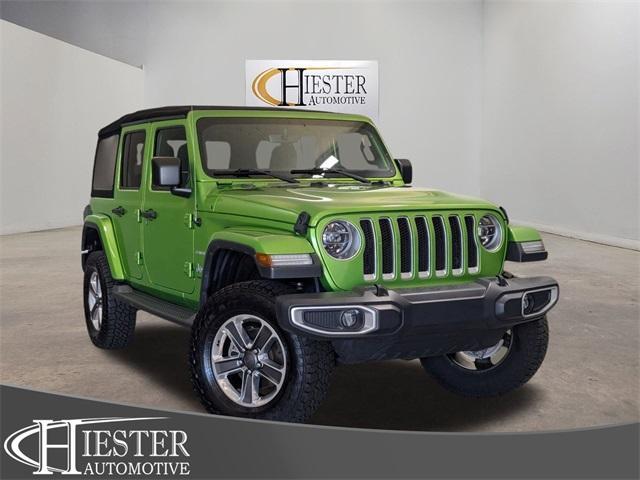 used 2018 Jeep Wrangler Unlimited car, priced at $31,759