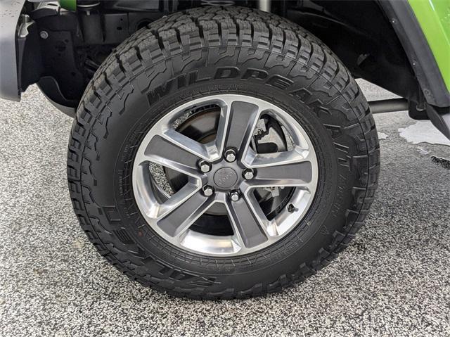 used 2018 Jeep Wrangler Unlimited car, priced at $31,759