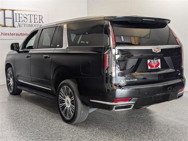 used 2022 Cadillac Escalade ESV car, priced at $72,853