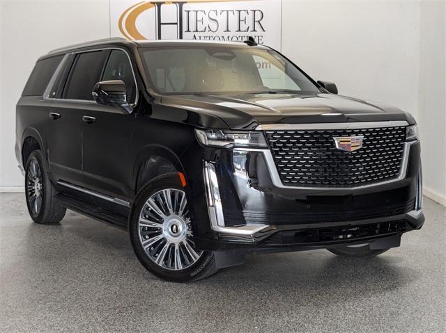 used 2022 Cadillac Escalade ESV car, priced at $72,853