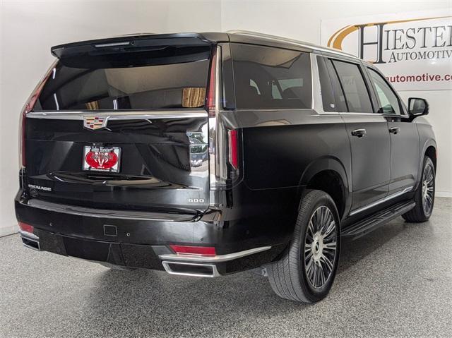 used 2022 Cadillac Escalade ESV car, priced at $72,853