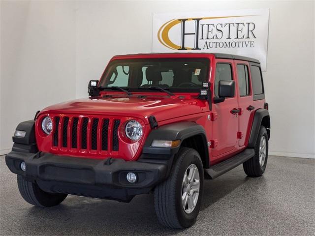 used 2018 Jeep Wrangler Unlimited car, priced at $22,807