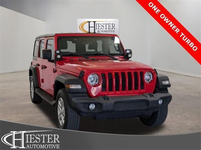 used 2018 Jeep Wrangler Unlimited car, priced at $22,366