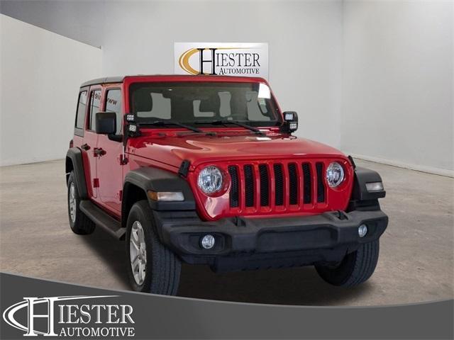 used 2018 Jeep Wrangler Unlimited car, priced at $22,821