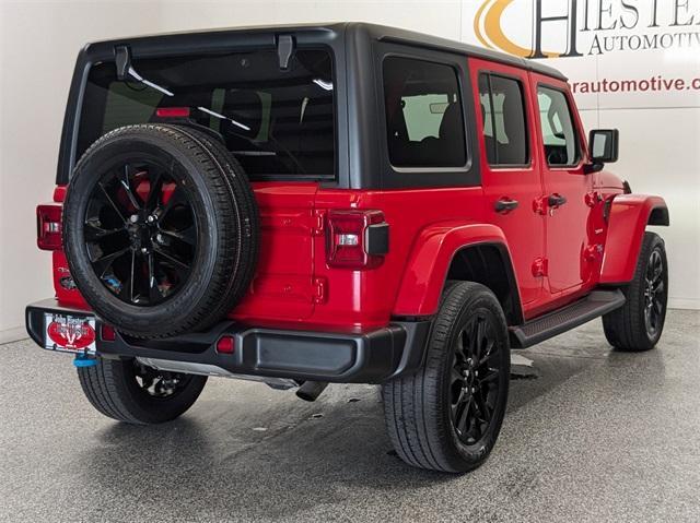 used 2022 Jeep Wrangler Unlimited 4xe car, priced at $36,370