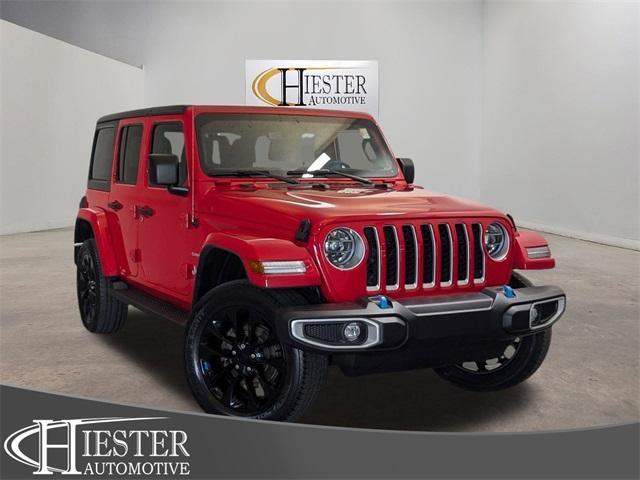 used 2022 Jeep Wrangler Unlimited 4xe car, priced at $36,370