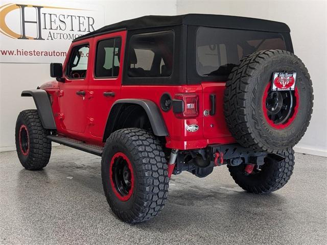 used 2018 Jeep Wrangler Unlimited car, priced at $29,750