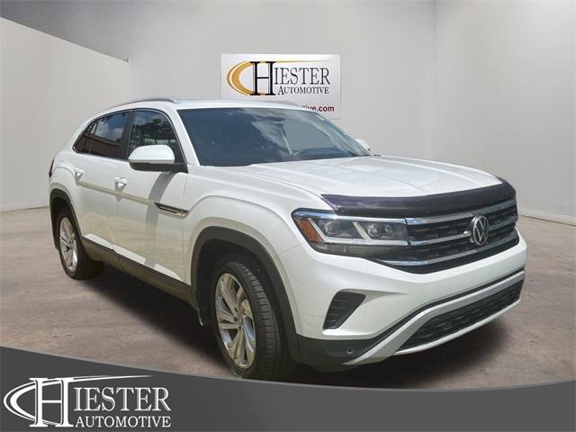 used 2021 Volkswagen Atlas Cross Sport car, priced at $24,422