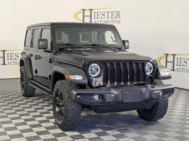 used 2021 Jeep Wrangler Unlimited car, priced at $29,594