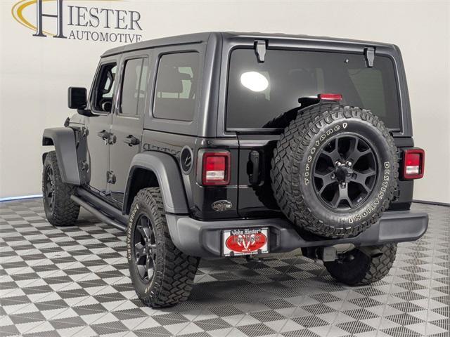 used 2021 Jeep Wrangler Unlimited car, priced at $29,594