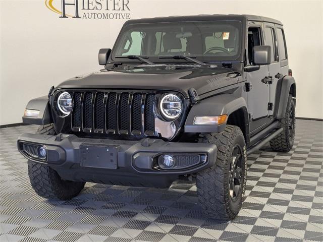 used 2021 Jeep Wrangler Unlimited car, priced at $29,594