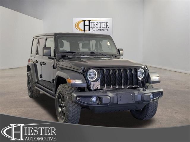 used 2021 Jeep Wrangler Unlimited car, priced at $29,594
