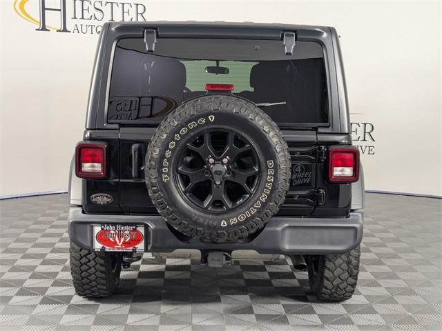 used 2021 Jeep Wrangler Unlimited car, priced at $29,594