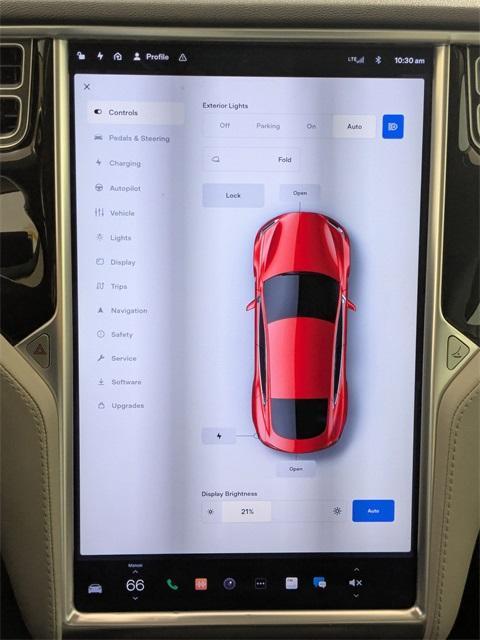 used 2015 Tesla Model S car, priced at $17,220