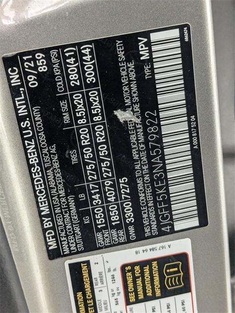 used 2022 Mercedes-Benz GLS 450 car, priced at $58,532