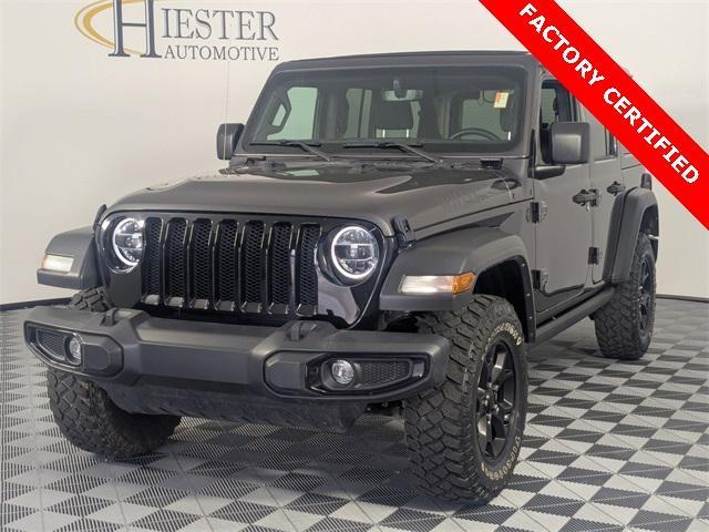 used 2022 Jeep Wrangler Unlimited car, priced at $33,423