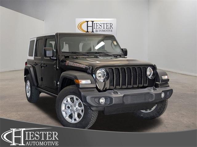 used 2021 Jeep Wrangler Unlimited car, priced at $30,795