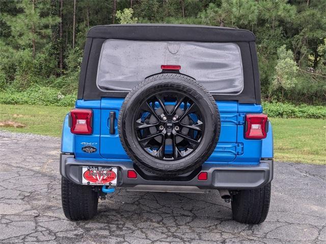 used 2022 Jeep Wrangler Unlimited 4xe car, priced at $36,379