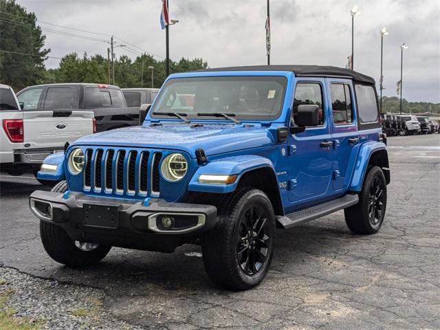 used 2022 Jeep Wrangler Unlimited 4xe car, priced at $36,379