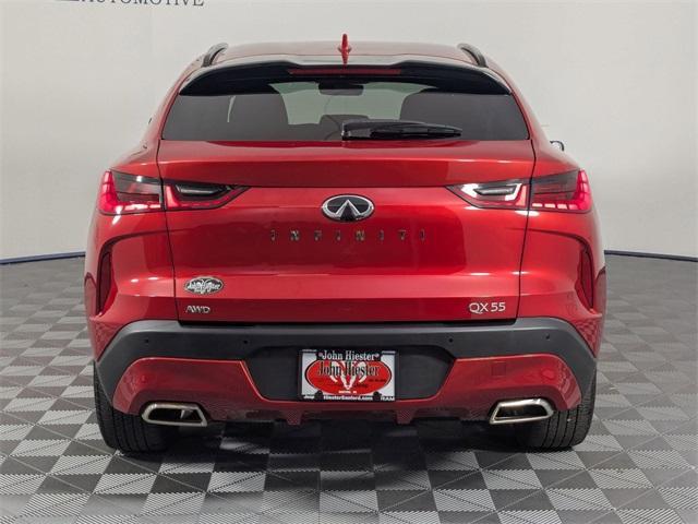 used 2024 INFINITI QX55 car, priced at $39,853