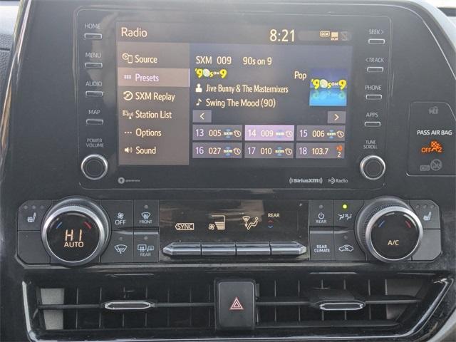 used 2021 Toyota Highlander Hybrid car, priced at $28,896