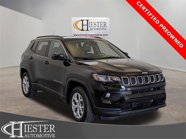 used 2024 Jeep Compass car, priced at $25,092