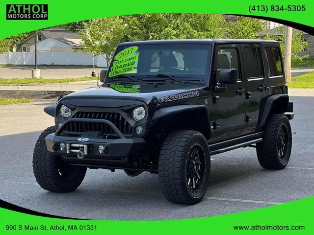 used 2017 Jeep Wrangler Unlimited car, priced at $27,995