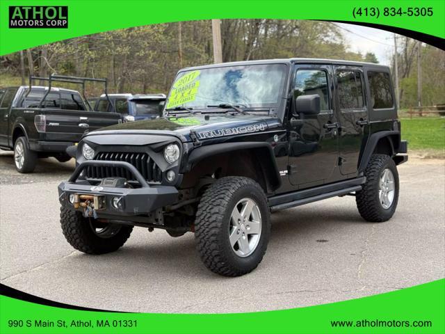 used 2017 Jeep Wrangler Unlimited car, priced at $24,995