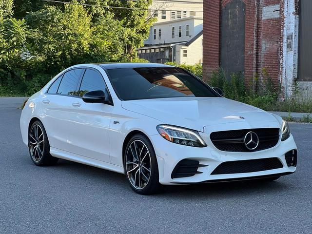 used 2019 Mercedes-Benz AMG C 43 car, priced at $34,995