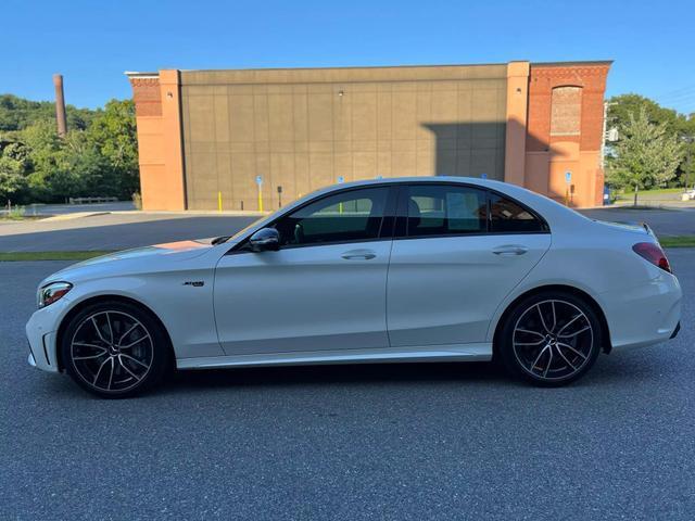 used 2019 Mercedes-Benz AMG C 43 car, priced at $34,995