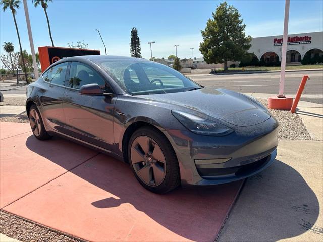 used 2023 Tesla Model 3 car, priced at $29,498