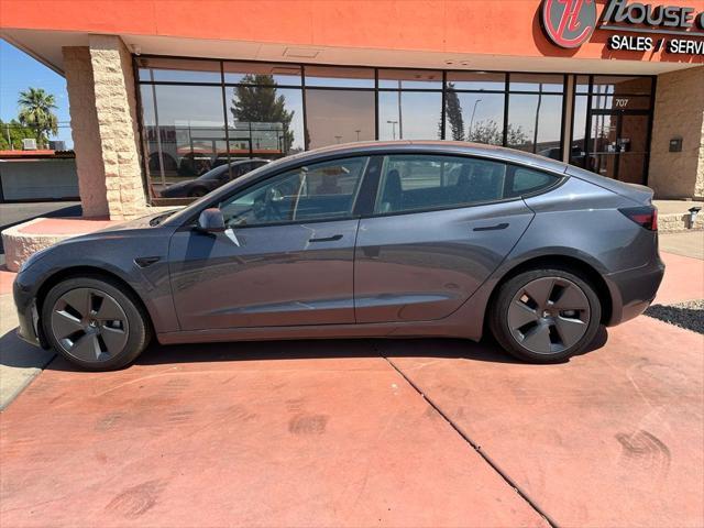 used 2023 Tesla Model 3 car, priced at $29,498