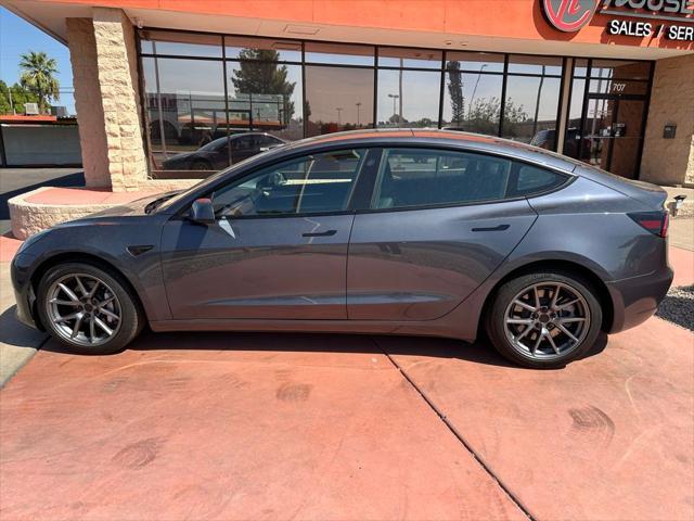 used 2023 Tesla Model 3 car, priced at $29,498